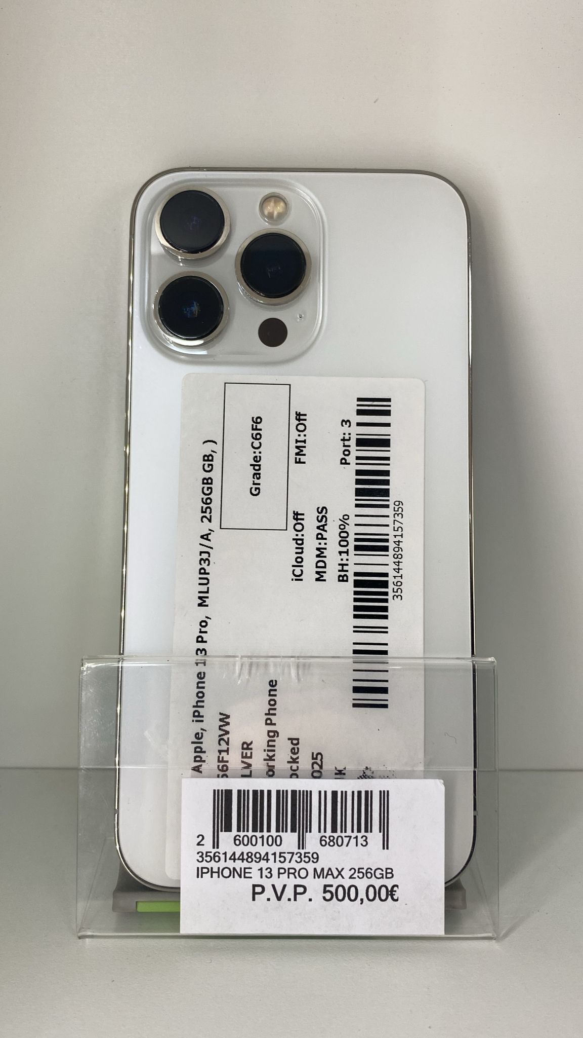 Iphone 13 PRO MAX 256GB Blanco - AP7 Expertos